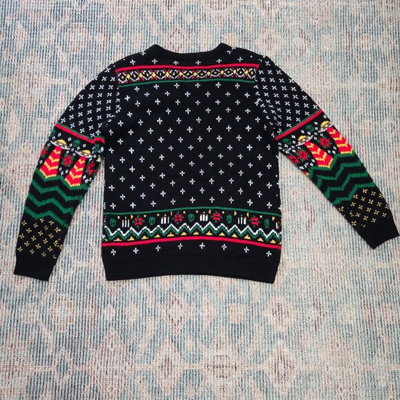 Killstar Alien Christmas Sweater, Unisex Size S - Picture 2 of 4